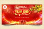 Mẫu backdrop Year End Party sáng tạo mới lạ nhất