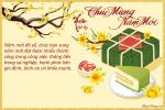 Mẫu thiệp bánh chưng chúc Tết 2026 ý nghĩa