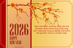 Tạo thiệp chúc Tết 2026 đẹp ấn tượng