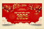 Tạo banner sự kiện Tết Bính Ngọ 2026