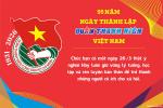 Viết lời chúc lên thiệp kỷ niệm ngày thành lập Đoàn 26/3