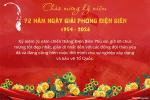 Chào mừng kỷ niệm 72 năm ngày giải phóng Điện Biên