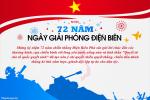 Tạo thiệp kỷ niệm 72 năm Chiến thắng Điện Biên Phủ