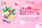 Hình ảnh chúc mừng ngày Quốc tế Phụ nữ 8/3 cho khách hàng, nhân viên