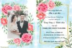 Gửi lời mời đám cưới mẫu thiệp hoa đẹp lãng mạn