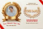 Tạo khung vinh danh khen thưởng cá nhân khung vàng trang trọng