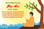Kính mừng Phật Đản - Thiệp mừng Lễ Phật đản mới nhất 2026