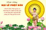Mẫu thiệp Kính mừng Đại lễ Phật Đản đẹp ý nghĩa