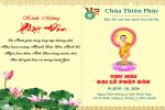 Tạo banner, thiệp thông báo lễ Phật Đản trực tuyến