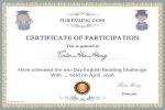 Tạo giấy chứng nhận tham gia Certificate of Participation cho học viên
