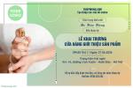 Mẫu thư mời khai trương công ty đẹp với hình ảnh của bạn