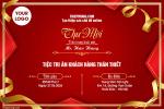 Tạo thư mời khai trương công ty, cửa hàng sang trọng và chuyên nghiệp