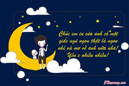 Tạo hình ảnh chúc ngủ ngon online cực đẹp