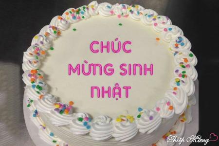 Viết lời chúc lên bánh gato, in chữ lên bánh