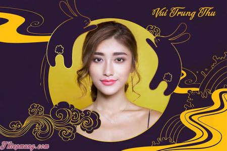 Ghép ảnh vào banner trung thu độc đáo