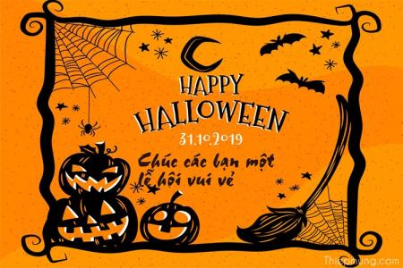 Tạo thiệp chúc mừng lễ hội Halloween