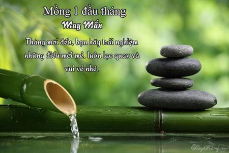 Thiệp chúc mừng tháng mới an yên, hạnh phúc