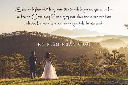 Thiệp kỷ niệm ngày cưới đẹp và ý nghĩa nhất 2025