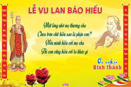 Thiệp Vu Lan - Kính mừng đại lễ Vu Lan Báo Hiếu