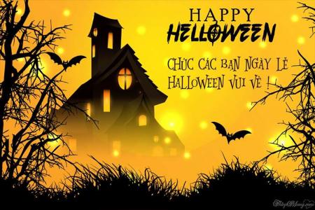 Thiệp chúc mừng Halloween đẹp nhất