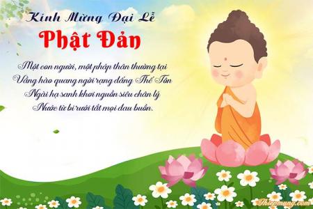 Gủi thiệp nhân dịp đại lễ Phật Đản năm 2025