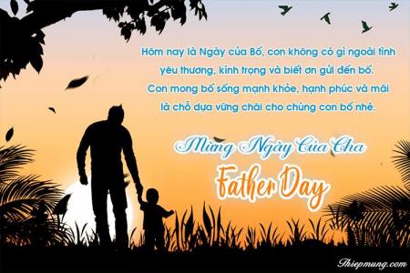 Mẫu thiệp ngày của Cha đẹp miễn phí tải về