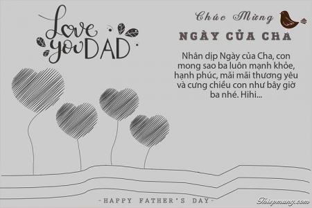 Tạo thiệp ngày của cha vẽ tay trực tuyến
