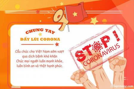 Chia sẻ thông điệp tích cực chung tay đẩy lùi COVID-19