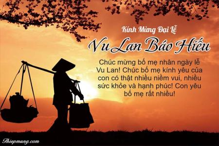 Mẫu thiệp Vu Lan Báo Hiếu đẹp ý nghĩa tải miễn phí