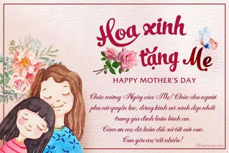 Hình ảnh Hoa xinh tặng Mẹ ý nghĩa nhân Ngày của Mẹ