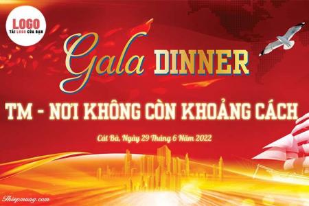 Mẫu backdrop Gala Dinner sáng tạo mới lạ nhất