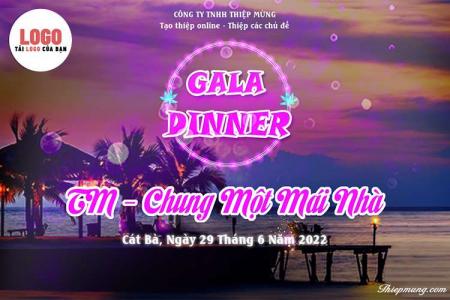 Tải miễn phí background gala dinner sáng tạo đẹp