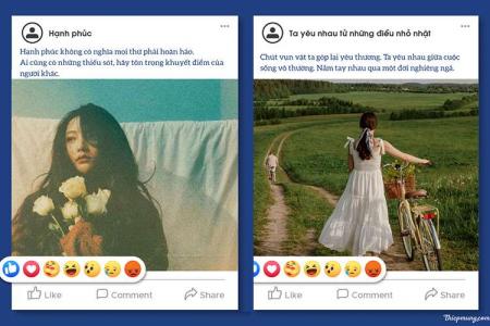 Tạo status, cap thả thính độc đáo phong cách facebook