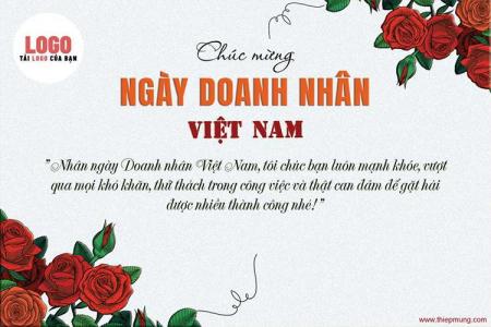 Hình ảnh đẹp chúc mừng 13/10 ngày doanh nhân Việt Nam