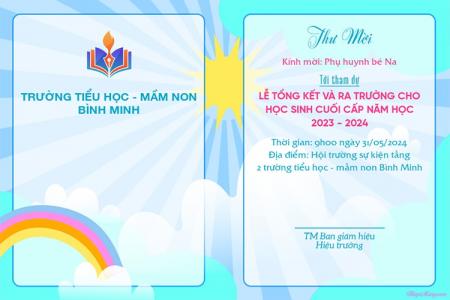 Tạo thư mời sự kiện dành cho trường học và cơ sở giáo dục trực tuyến