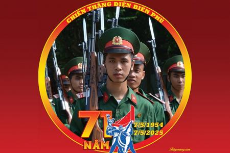 Khung ảnh đại diện kỷ niệm 71 năm chiến thắng Điện Biên Phủ