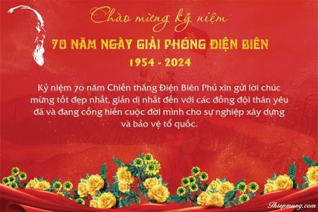 Chào mừng kỷ niệm 70 năm ngày giải phóng Điện Biên