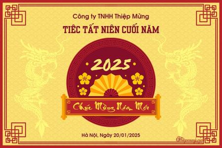 Tạo banner sự kiện năm mới 2025 online