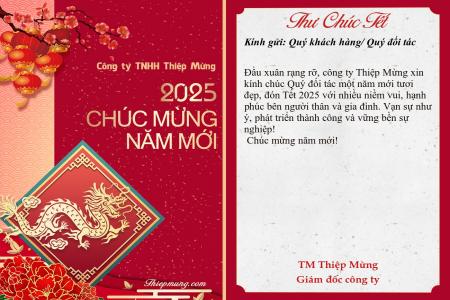 Viết thư chúc Tết 2025 cho khách hàng trực tuyến