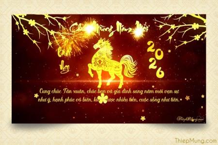 Tạo video chúc Tết Nguyên Đán Bính Ngọ 2026