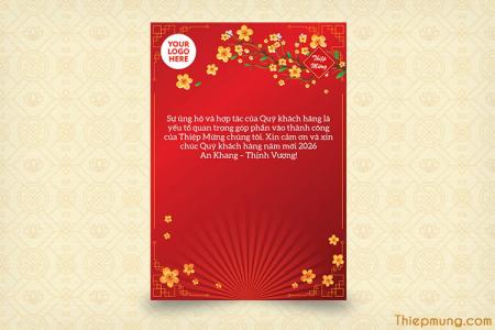 Tạo thư chúc Tết Bính Ngọ 2026 cho khách hàng