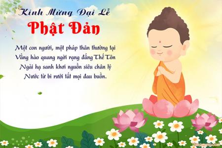 Gủi thiệp nhân dịp đại lễ Phật Đản năm 2026