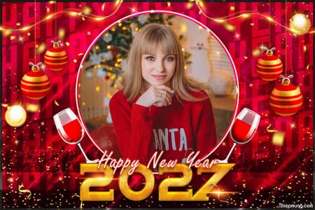 Khung ảnh happy new year 2027, Khung ảnh  năm mới 2027