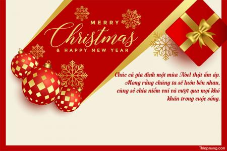 Tạo thiệp chúc mừng Giáng sinh, Merry Christmas 2026