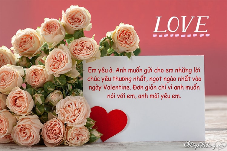 Làm thiệp hoa hồng tình yêu online miễn phí