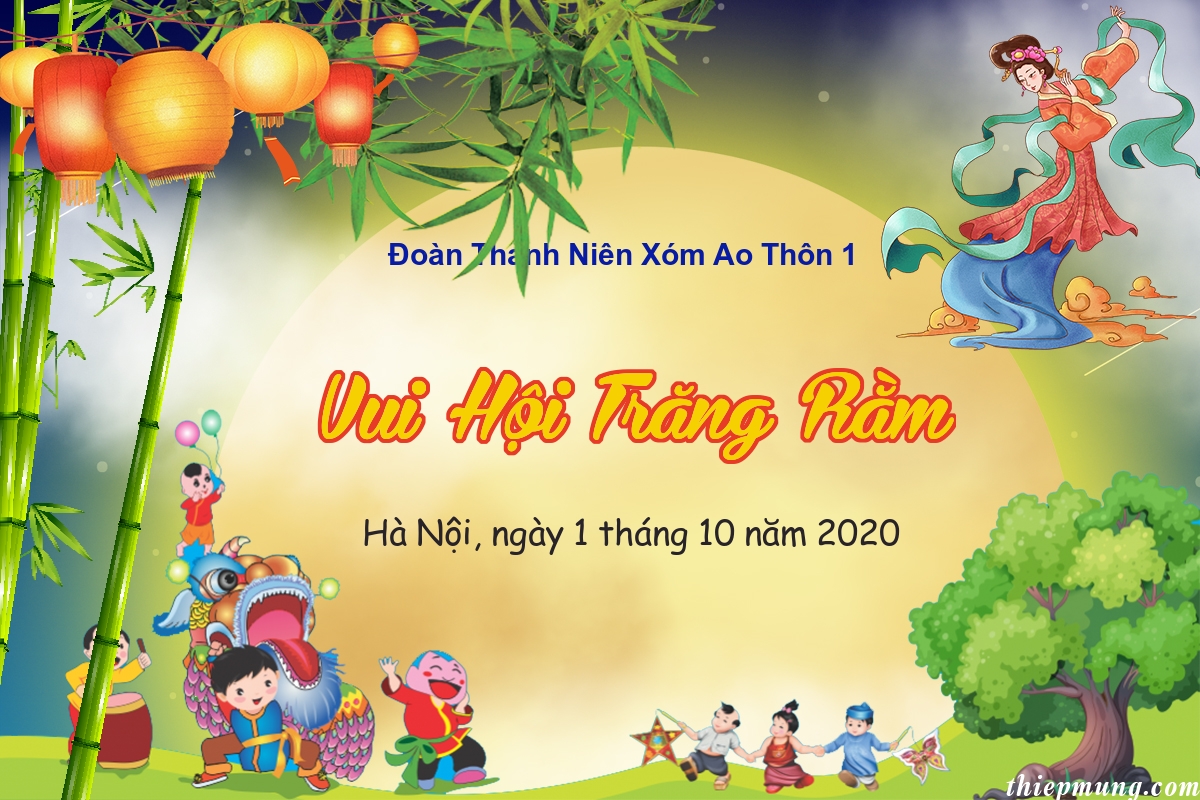 Backdrop Tết Trung Thu: Hãy thêm một chút lễ hội vào không gian sống của bạn với Backdrop Tết Trung Thu. Với thiết kế trang trọng, tinh tế và lành mạnh, Backdrop Tết Trung Thu sẽ mang đến cho bạn không gian lễ hội đầy đủ cho bữa tiệc Trung Thu đặc biệt. Hình ảnh Backdrop Tết Trung Thu sẽ khiến cho mỗi khung cảnh hoàn hảo và đáng nhớ hơn.