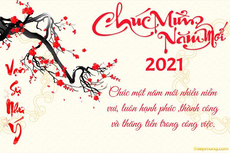 Mời tải về bộ thiệp tết, thiệp chúc mừng năm mới 2021 mới nhất - Hình 7