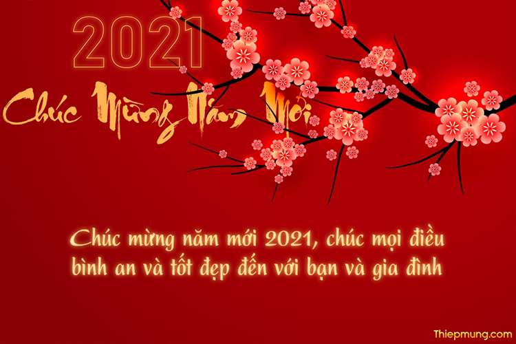 Mời tải về bộ thiệp tết, thiệp chúc mừng năm mới 2021 mới nhất - Hình 12