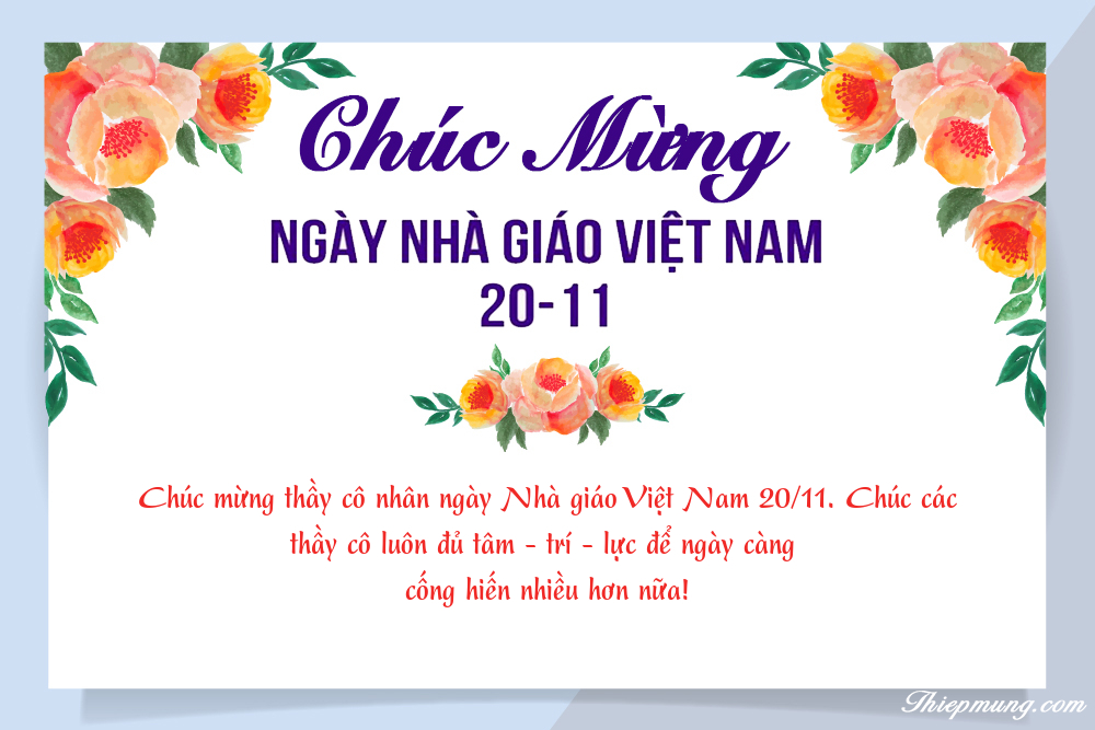 Những hình ảnh đẹp chúc mừng ngày Nhà giáo Việt Nam 2011  Trung Cấp Nghề  Thương Mại Du Lịch Thanh Hoá