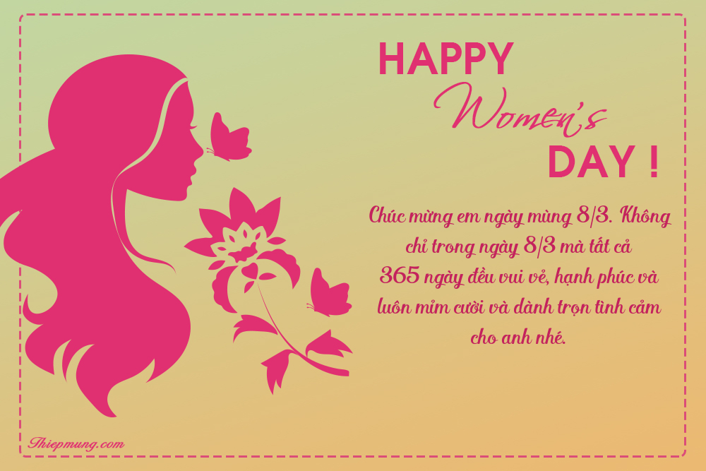 Thiệp chúc mừng Ngày Phụ nữ Việt Nam 8/3 2024: Hãy chào đón ngày lễ quan trọng của phái đẹp bằng cách tặng cho họ những tấm thiệp chúc mừng ấn tượng. Với nhiều mẫu thiệp đẹp mắt và ý nghĩa, chắc chắn sẽ giúp bạn gửi đi những thông điệp yêu thương và chúc phúc tới các người phụ nữ quan trọng trong cuộc đời của bạn.
